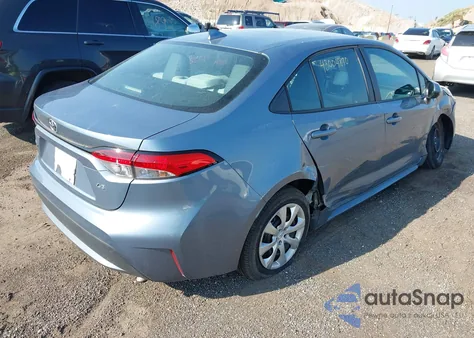 2020 Toyota Corolla Le z USA, uszkodzony, nr VIN 5YFEPRAE4LP069431